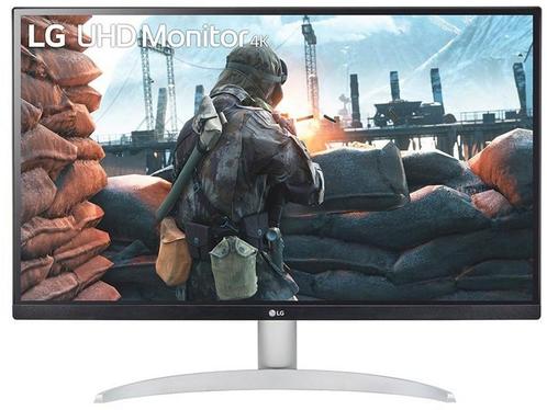 LG 27UP600-W Zilver, Zwart, Huis en Inrichting, Woonaccessoires | Overige, Nieuw, Verzenden
