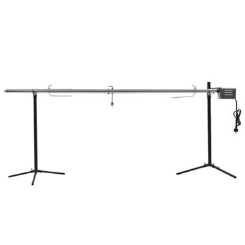vidaXL Automatische barbecue met motor 207x45x81 cm, Verzenden, Nieuw