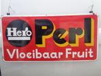 Hero Perl Vloebaar Fruit - Plaque émaillée - Émail, Antiek en Kunst