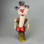 Anna Ponka - sculptuur, The clown - hand made - 42 cm -, Antiek en Kunst