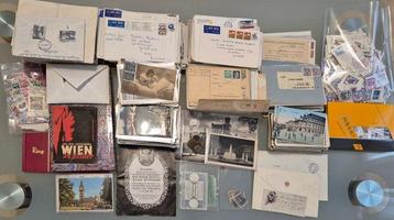 Ansichtkaart album - 1790-1980, Gelopen