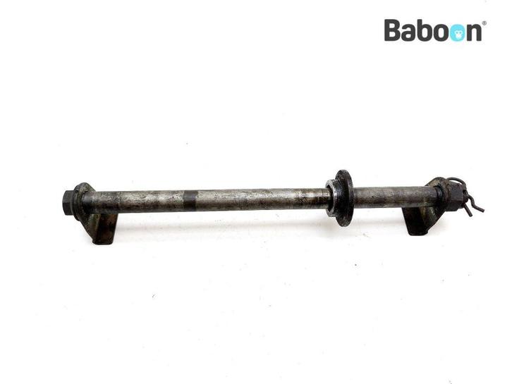 Achterwiel As Kawasaki ZZR 600 1993-2002 (ZZ-R600 ZX-6E, Motoren, Onderdelen | Kawasaki, Gebruikt, Verzenden