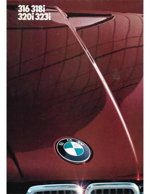 1982 BMW 3 SERIE BROCHURE NEDERLANDS, Livres, Autos | Brochures & Magazines, Enlèvement ou Envoi