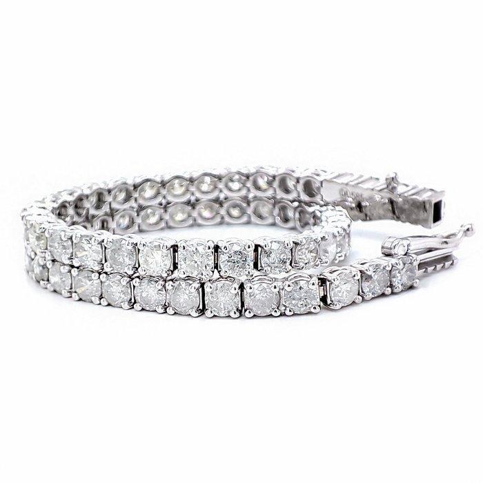 Zonder Minimumprijs - Armband - 14 karaat Witgoud - 6.00ct., Handtassen en Accessoires, Armbanden