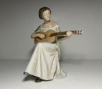 Bing & Grondahl - Figurine - Large Woman with guitar #1684 -