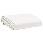 vidaXL Dekzeil 650 g/m² Ø 2,8 m wit, Verzenden, Nieuw