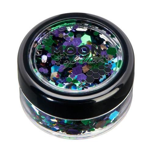 Moon Glitter Mystic Chunky Glitter Galaxy 3g, Hobby en Vrije tijd, Feestartikelen, Nieuw, Verzenden