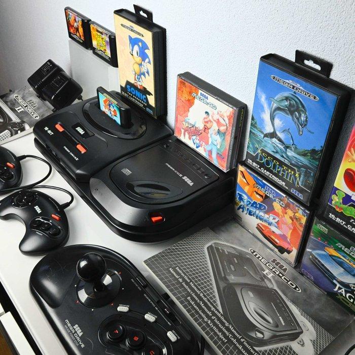 Sega - MEGA-CD II + MEGA DRIVE II console - ARCADE STICK -, Games en Spelcomputers, Spelcomputers | Overige Accessoires