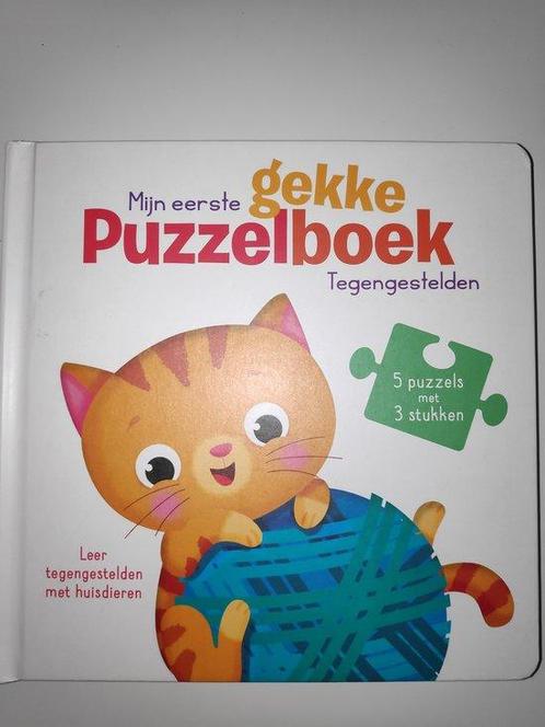 Mijn eerste gekke puzzelboek 9789464224979, Boeken, Overige Boeken, Zo goed als nieuw, Verzenden