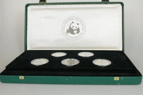 Wereld. WWF 25th Anniversary complete coin collection - 1986, Postzegels en Munten, Munten | Europa | Niet-Euromunten