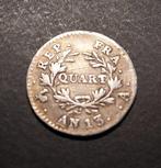 Frankrijk. Napoléon I (1804-1814). 1/4 Franc An 13-A, Paris, Postzegels en Munten