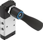 Festo 5/3 NC Handbedieningsklep G1/8 700l/min -0,95 -, Verzenden, Nieuw