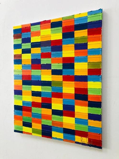 Pierre Joseph - Mosaic 52-25, Antiek en Kunst, Kunst | Schilderijen | Modern