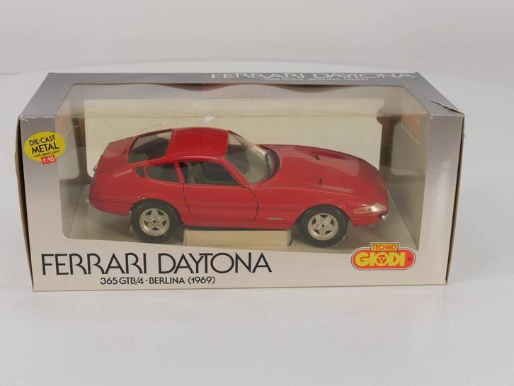 Schaal 1:18 Giodi Ferrari Daytona 365GTB/4 Berlina 1969 #..., Hobby & Loisirs créatifs, Voitures miniatures | 1:18, Enlèvement ou Envoi