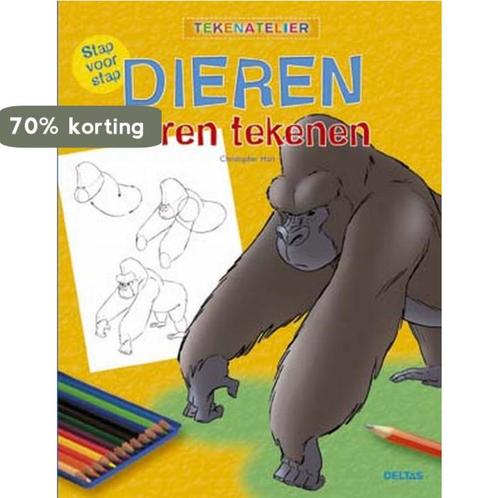 Stap voor stap Dieren leren tekenen / Tekenatelier / 2, Boeken, Overige Boeken, Gelezen, Verzenden