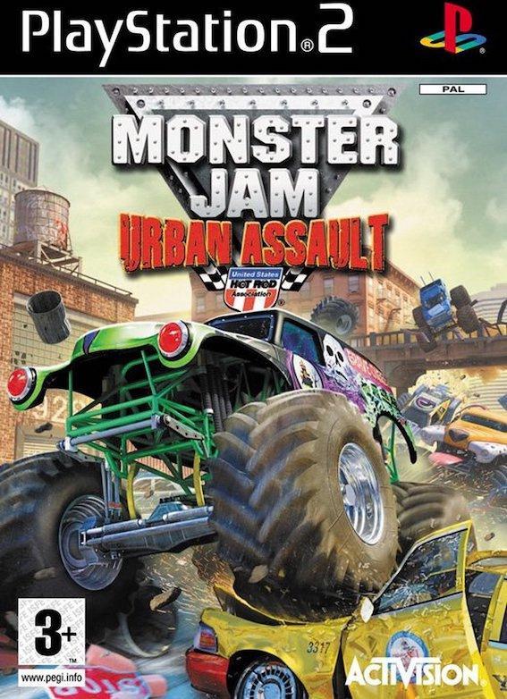 Monster Jam Urban Assault (PS2 Games), Games en Spelcomputers, Games | Sony PlayStation 2, Zo goed als nieuw, Ophalen of Verzenden