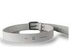 Ziengs Riem Wit | 5% extra korting, Kleding | Heren, Riemen en Ceintuurs, Verzenden, Zo goed als nieuw, Wit, Ziengs