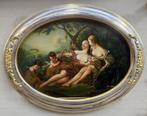 T. Akerman (XX), Da François Boucher - Scena romantica, Antiek en Kunst