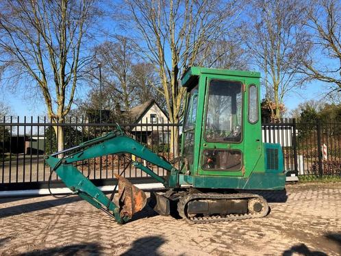 Veiling: Minigraver Hitachi Diesel, Zakelijke goederen, Machines en Bouw | Kranen en Graafmachines, Ophalen