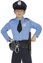 Politie Verkleedset Jongen 4 delig, Hobby en Vrije tijd, Nieuw, Verzenden