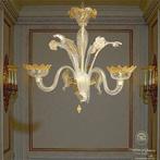 Lustre - Mur 3Luci oro - Verre de Murano - Murano Veneziano, Antiquités & Art