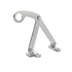 Raamuitzetter bovenraam - mat nikkel, Doe-het-zelf en Bouw, Ophalen of Verzenden, Nieuw, Koper of Messing, Overige typen