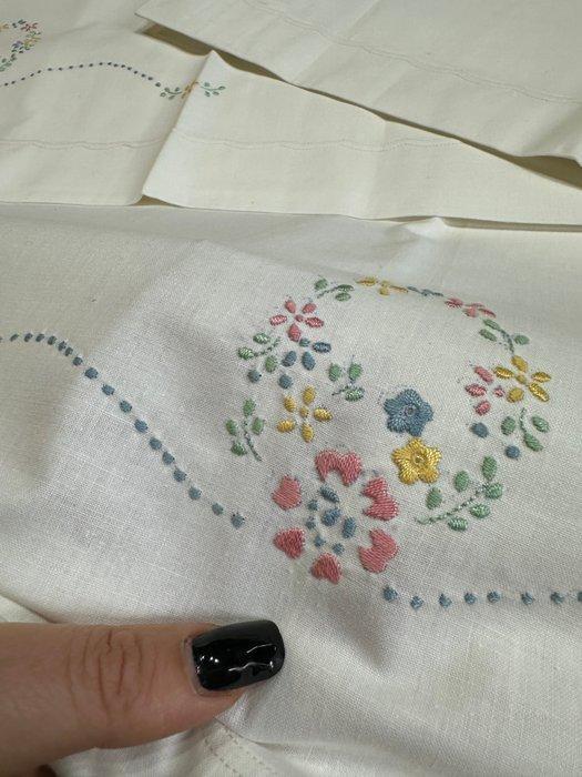 Laken (3) - 240 cm - 280 cm, Antiek en Kunst, Antiek | Overige Antiek