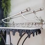 Art Deco, Jugendstil, Wandkapstop, 1940 - Kapstok - Chroom