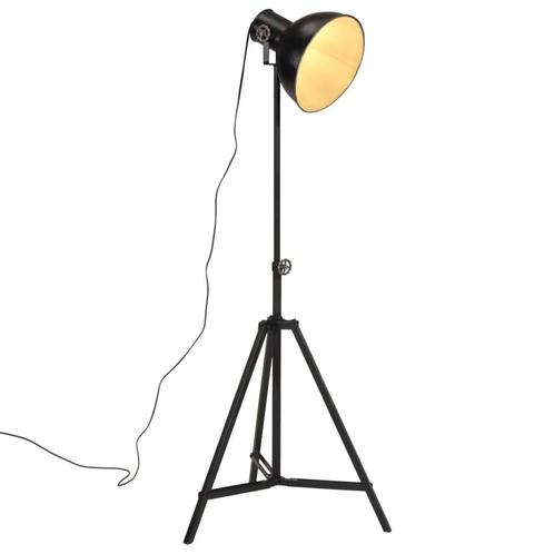vidaXL Vloerlamp 25 W E27 61x61x90/150 cm zwart, Huis en Inrichting, Lampen | Overige, Nieuw, Verzenden