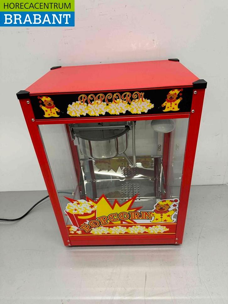Popcornmachine Popcorn machine Rood 230V Braderie Markt, Zakelijke goederen, Horeca | Keukenapparatuur, Ophalen of Verzenden