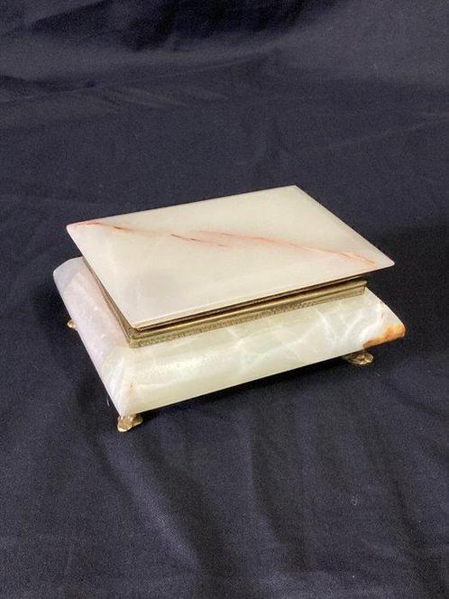 No Reserve Price - Sieradendoos - Messing, Marmer of Onyx, Antiek en Kunst, Curiosa en Brocante