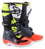 Alpinestars Tech 7S Kinder MX Laarzen Fluor Geel / Rood / Gr, Motoren, Verzenden, Nieuw
