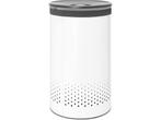 Brabantia Wasmand - 60 l - Quick-Drop Opening - White / Dark, Verzenden