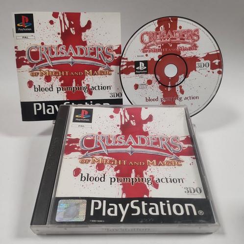 Crusaders of Might and Magic Playstation 1, Games en Spelcomputers, Games | Sony PlayStation 1, Zo goed als nieuw, Ophalen of Verzenden