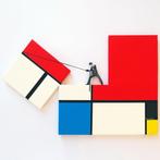 Dario Assisi - Magritte in the Mondrian world 3D - work in