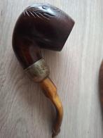 Pijp - Hout, Zilver, Nieuw