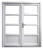Dubbele deur wit Basic Plus b150 x 204 cm, 120 cm of meer, Minder dan 200 cm, Nieuw, Ophalen of Verzenden