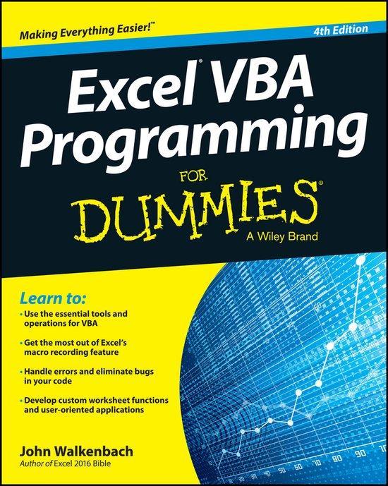 Excel VBA Programming For Dummies 4th Ed 9781119077398, Boeken, Taal | Engels, Gelezen, Verzenden