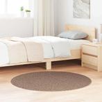 vidaXL Tapijt Bruin 120 x 120 cm Polypropyleen, Huis en Inrichting, Verzenden, Nieuw