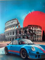 Anonymous - Poster decorativo- ROMA -offset- timbrato a, Antiek en Kunst