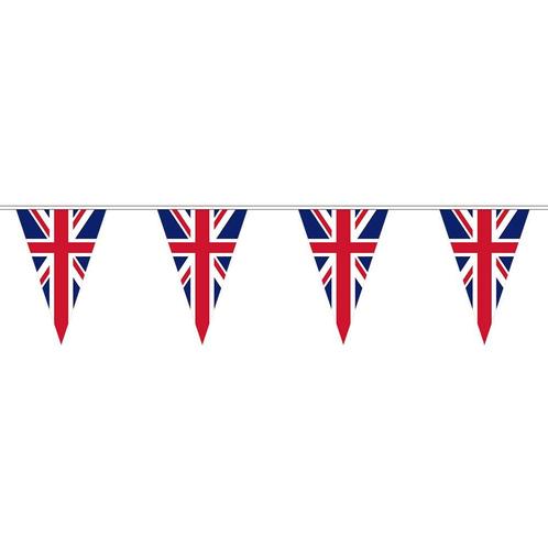 Verenigd Koninkrijk Slinger Union Jack 10m, Hobby & Loisirs créatifs, Articles de fête, Envoi