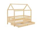 Veiling - Kinderbed Marli - 80 x 160 cm - Houtkleur - Incl., Kinderen en Baby's, Nieuw