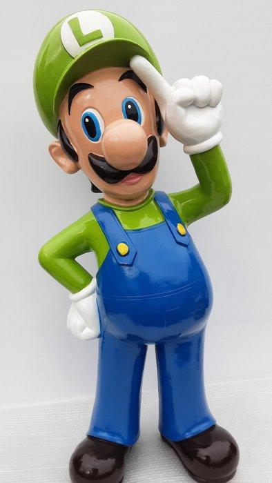 Luigi - Groot Luigi beeld van 1m 20 - Reclamebord -, Antiek en Kunst, Antiek | Wandborden en Tegels