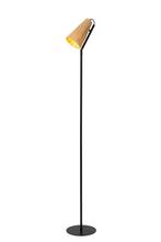 Lucide BENSEN - Vloerlamp - 1xE14 - Naturel, Huis en Inrichting, Lampen | Vloerlampen, Verzenden, Nieuw