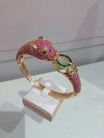 Cartier geïnspireerde panters, Swarovski kristallen armband