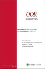 Ondernemingsgericht privaatrecht en ESG 9789013174991, Boeken, Verzenden, Zo goed als nieuw