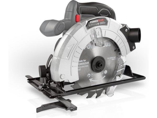 Veiling - Powerplus accu cirkelzaag POWEB2520 - 18V, Doe-het-zelf en Bouw, Gereedschap | Zaagmachines