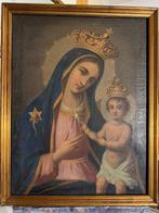 Scuola italiana (XIX) (Firmato Carofiglio) - Madonna con