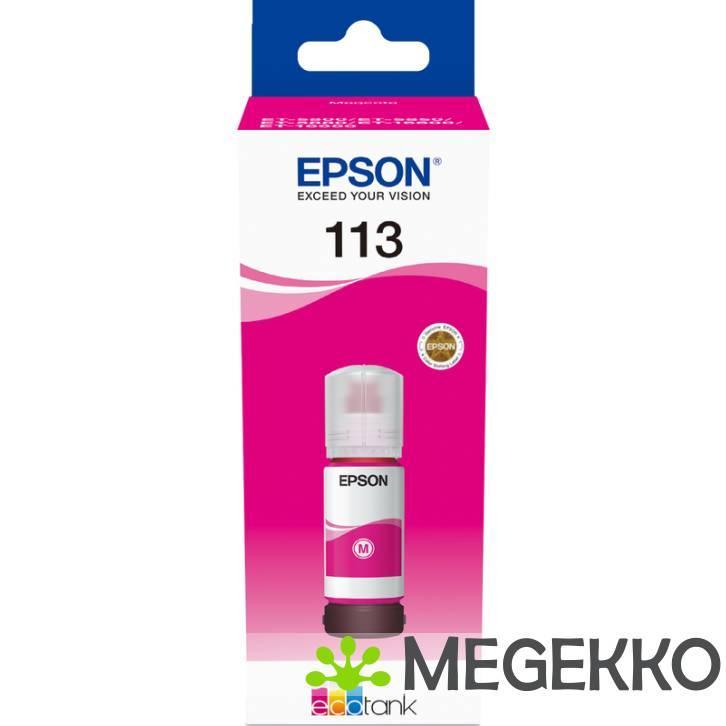 Epson 113 EcoTank Origineel Magenta 1 stuk(s), Informatique & Logiciels, Ordinateurs & Logiciels Autre, Envoi