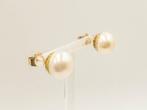 Oorbellen - 18 karaat Geel goud Parel, Nieuw